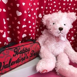 Pink Valentine's Day Teddy Bear